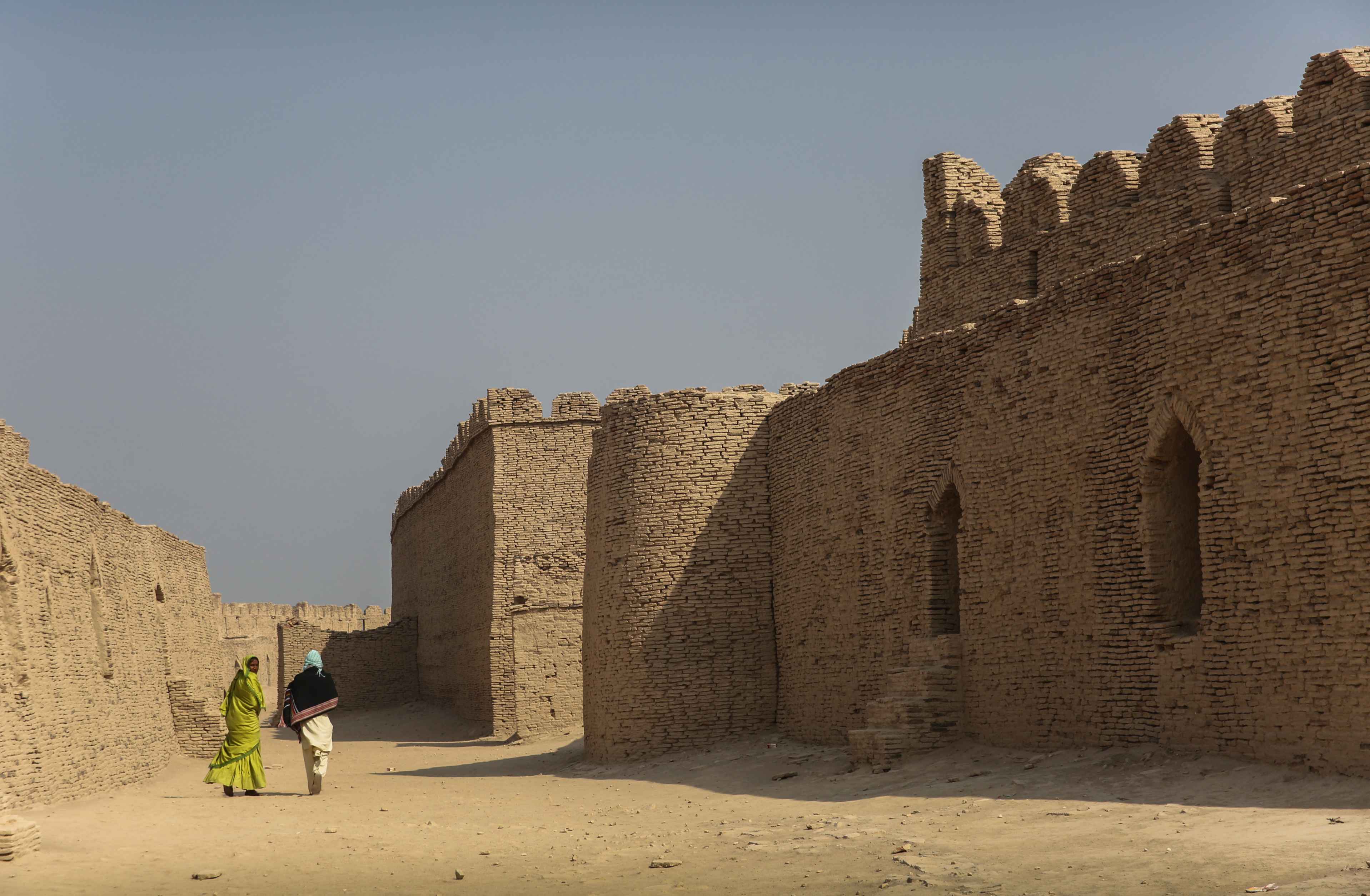 Fort de Kot diji datant de la fin du 18ème siècle, Sindh.