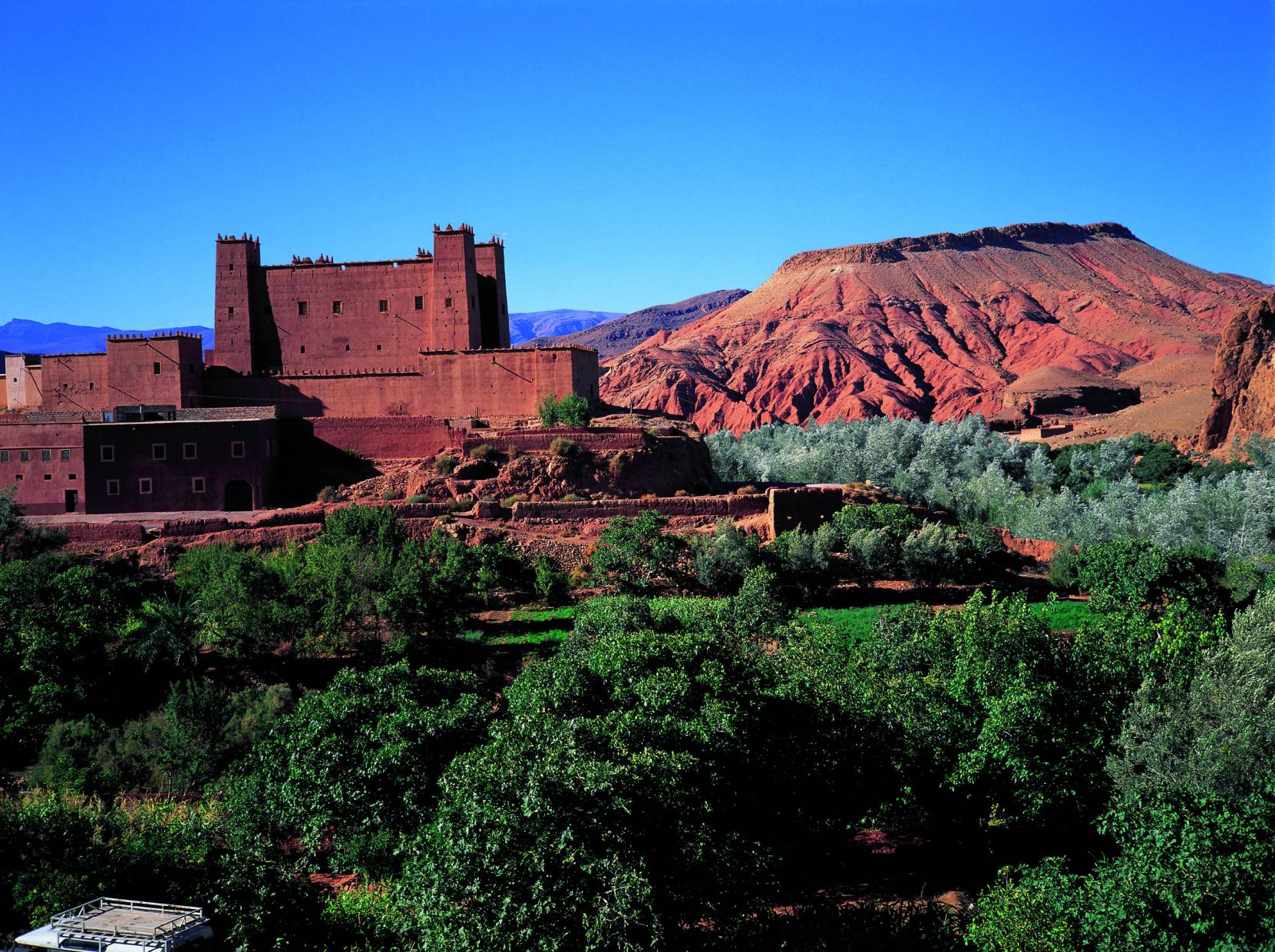 Une des nombreuses kasbahs que compte le Maroc.