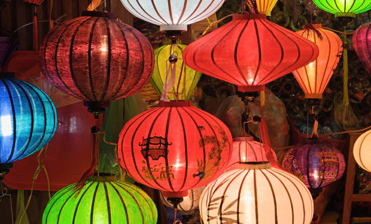 Lanternes vietnamiennes.