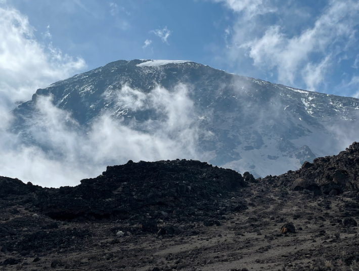 A view of Mount Kilimanjaro