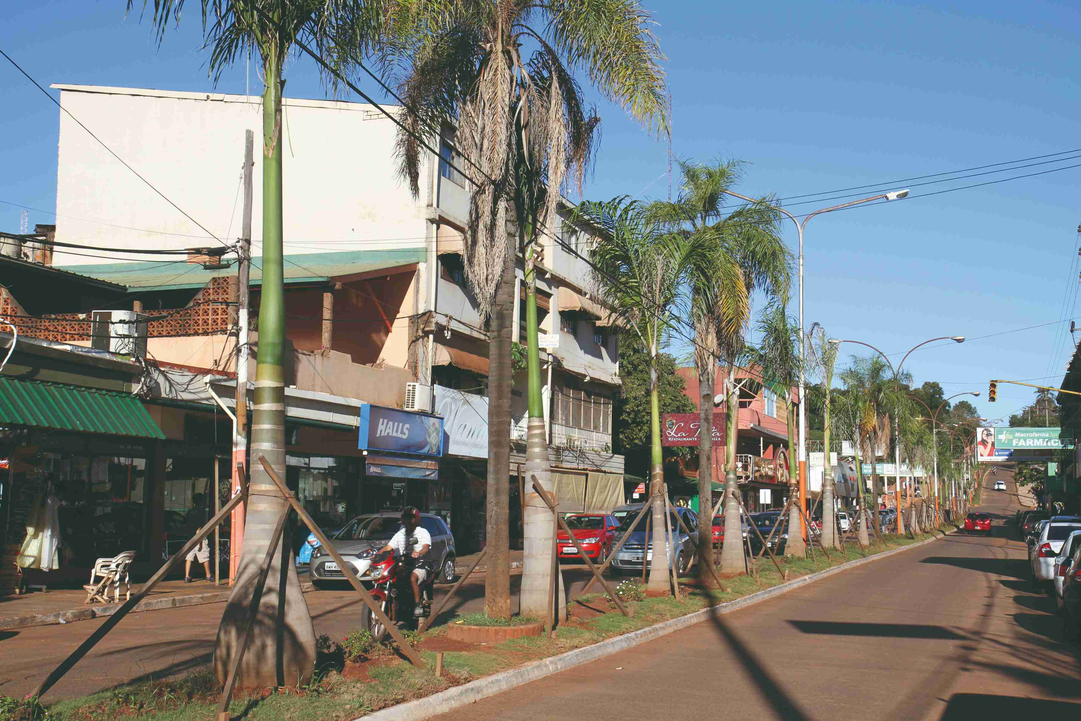 Rue principale de Puerto Iguazu
